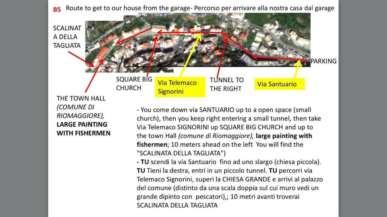 Appartamento Chic Riomaggiore 5 Terre Exterior foto